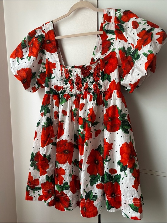 Anthropologie Dresses & Skirts - NWT Anthropologie Maeve Square Neck Smocked Babydoll Mini Dress Size Medium M